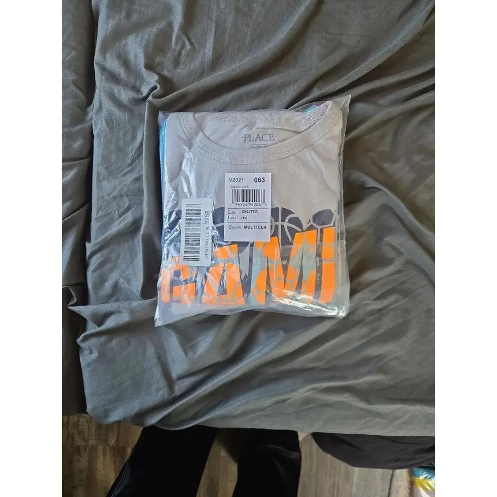 The Children's Place Multi-Pack Kids Graphic T-Shirts Basketball XXL
